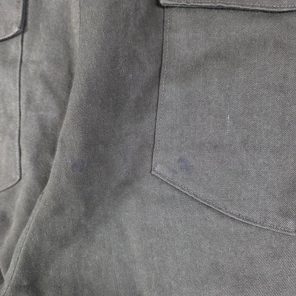 Vintage 1981 80s Terry Fire Resistant Trousers Mens 38x30 Green Aramid *READ*